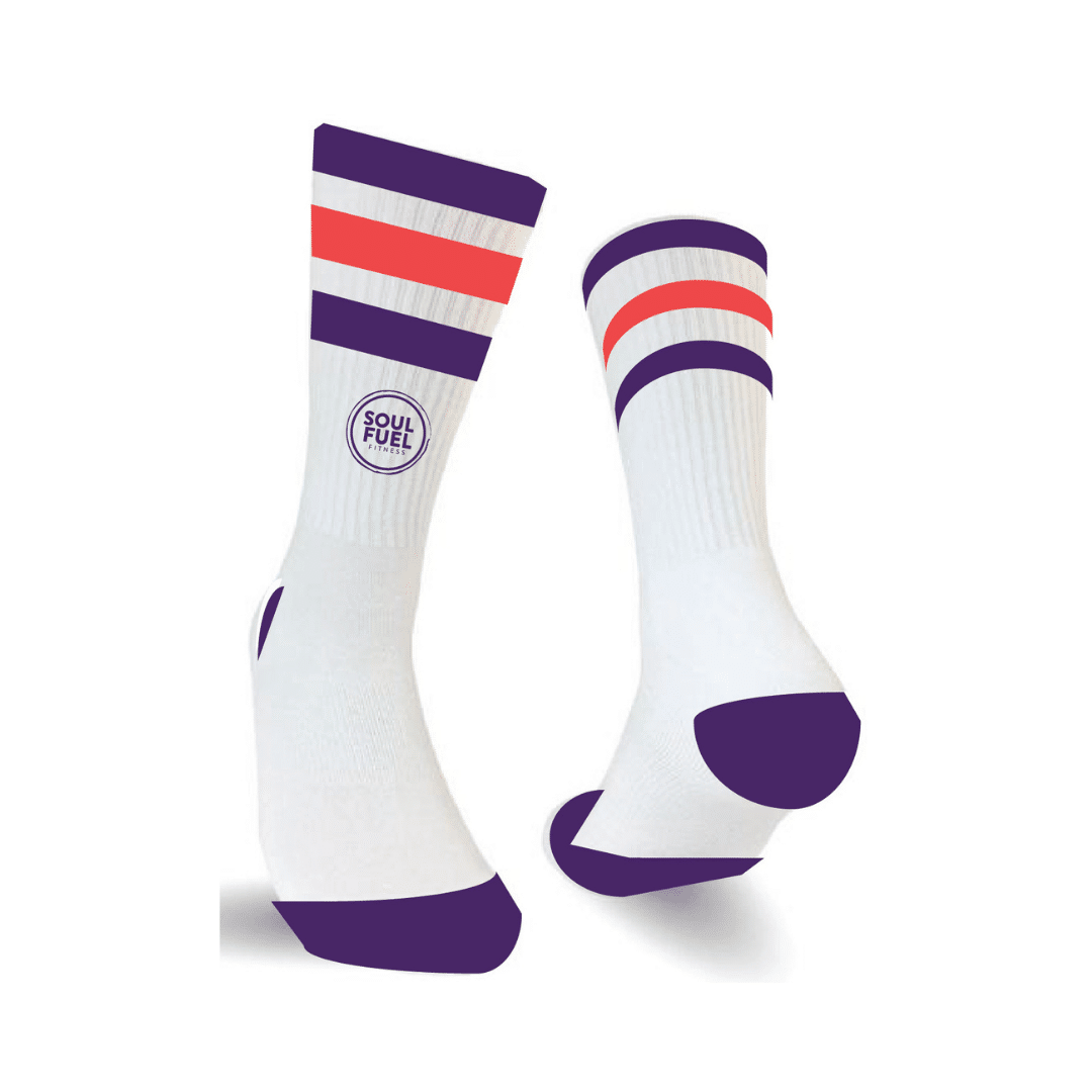 SOUL FUEL Branded Retro Sport Socks
